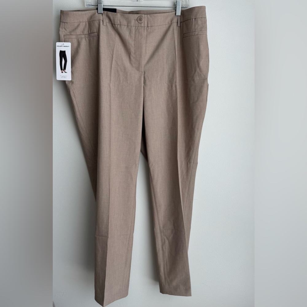 Hilary Radley Plus Sand Pants 18W X 30 NWT